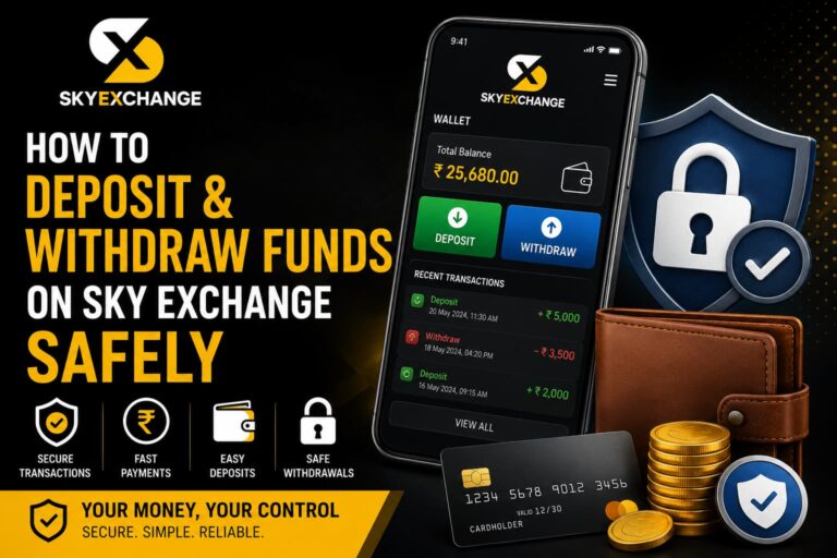 How to Deposit and Withdraw Funds on Sky Exchange Safely