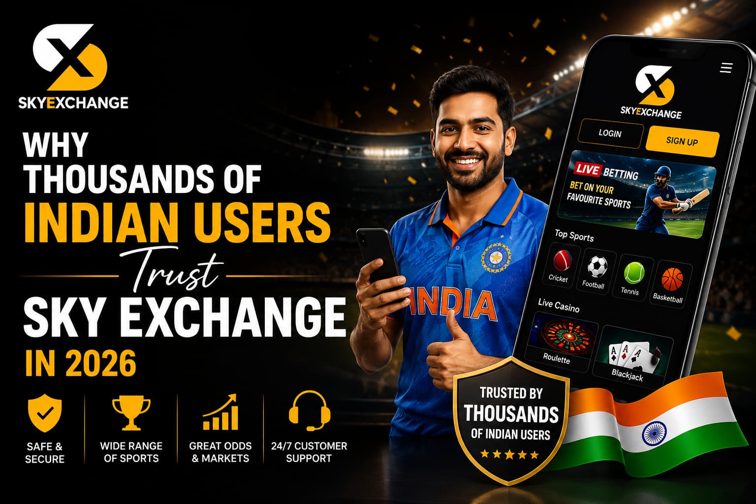 Why Thousands of Indian Users Trust Sky Exchange in 2026