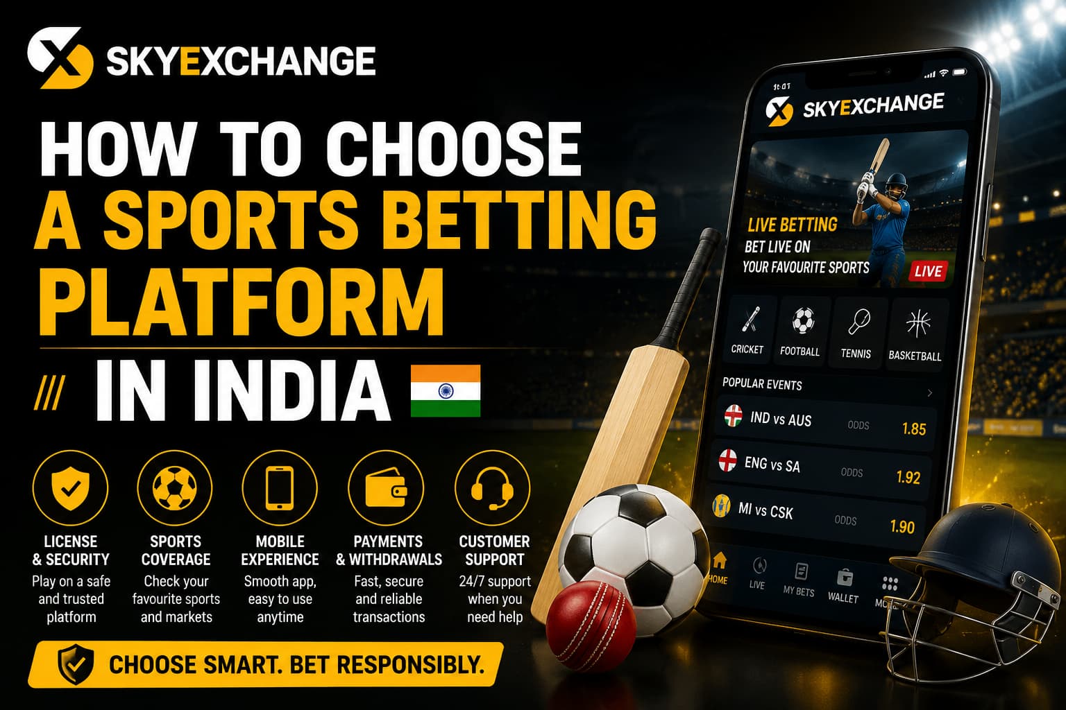 How to Choose a Sports Betting Platform in India