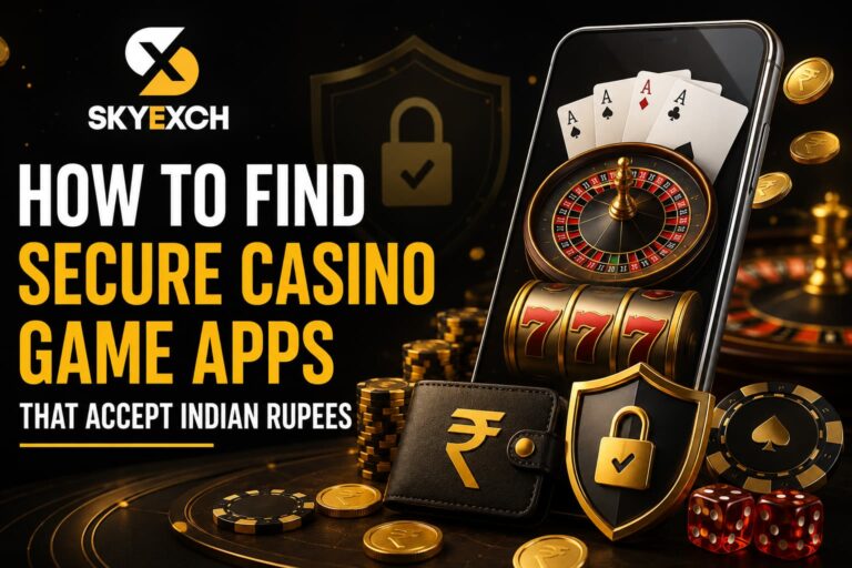 Secure Casino Game Apps That Accept Indian Rupees on Mobile Devices