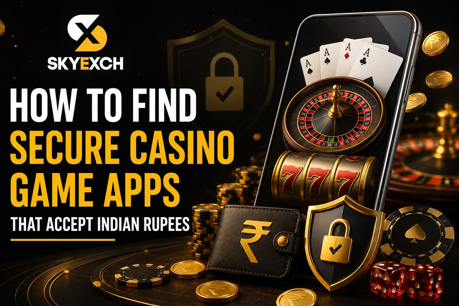 How to Find Secure Casino Game Apps That Accept Indian Rupees