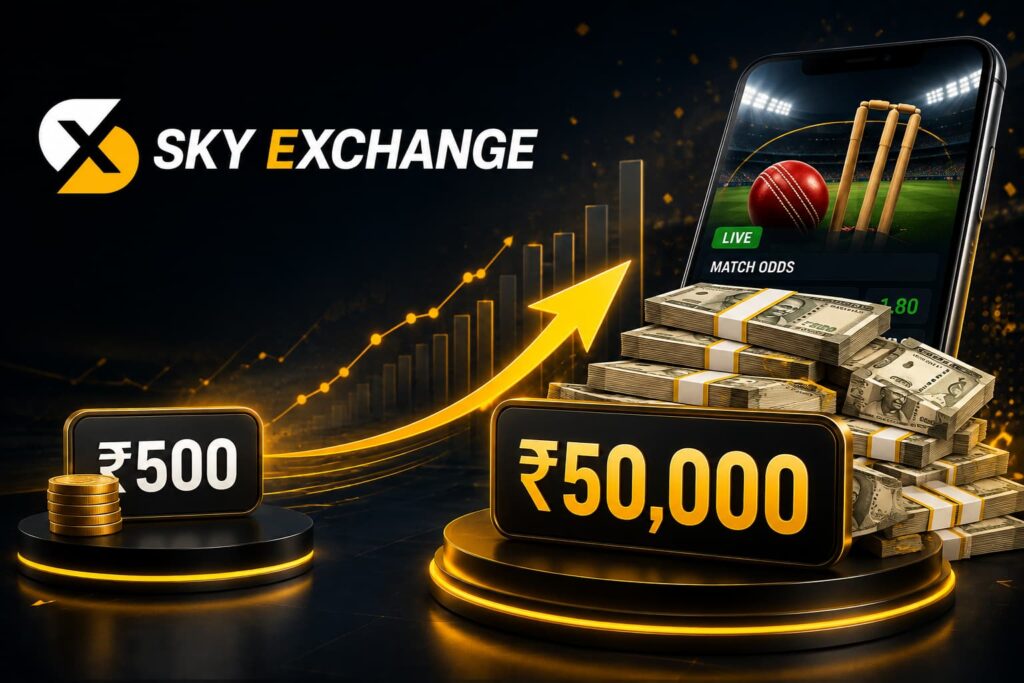 Sky Exchange Sky Exchange Success Story ₹500 to ₹50,000 Betting Journey Case Study