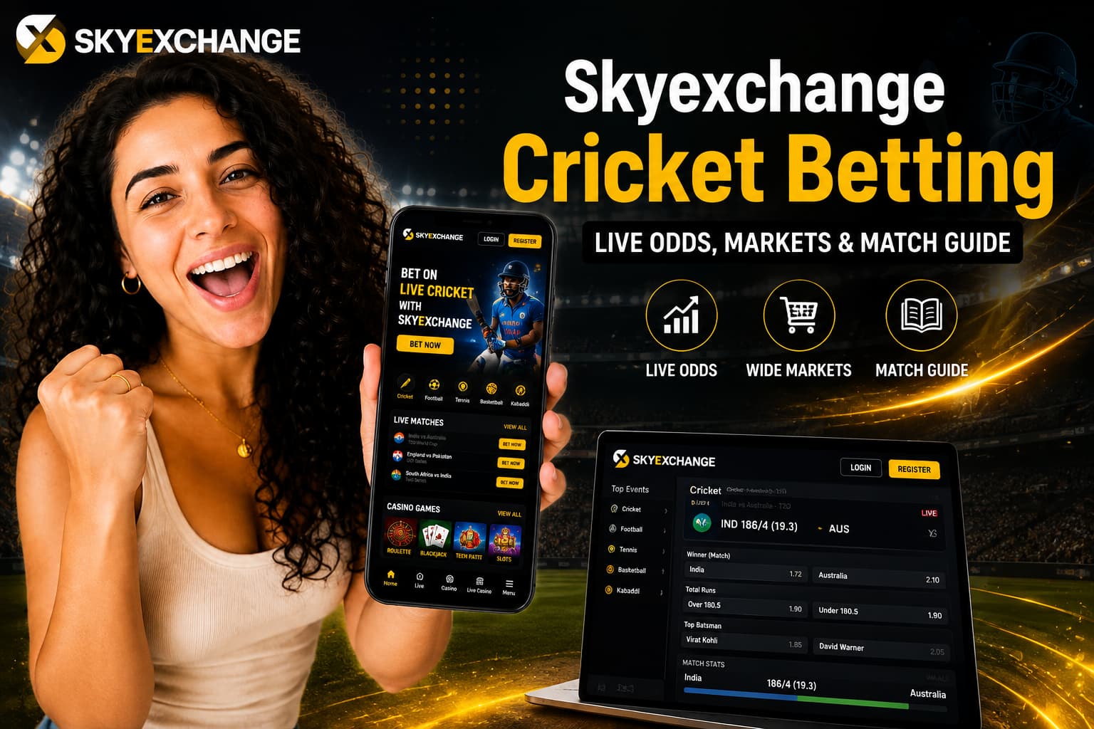 Skyexchange Cricket Betting – Live Odds, Markets & Match Guide
