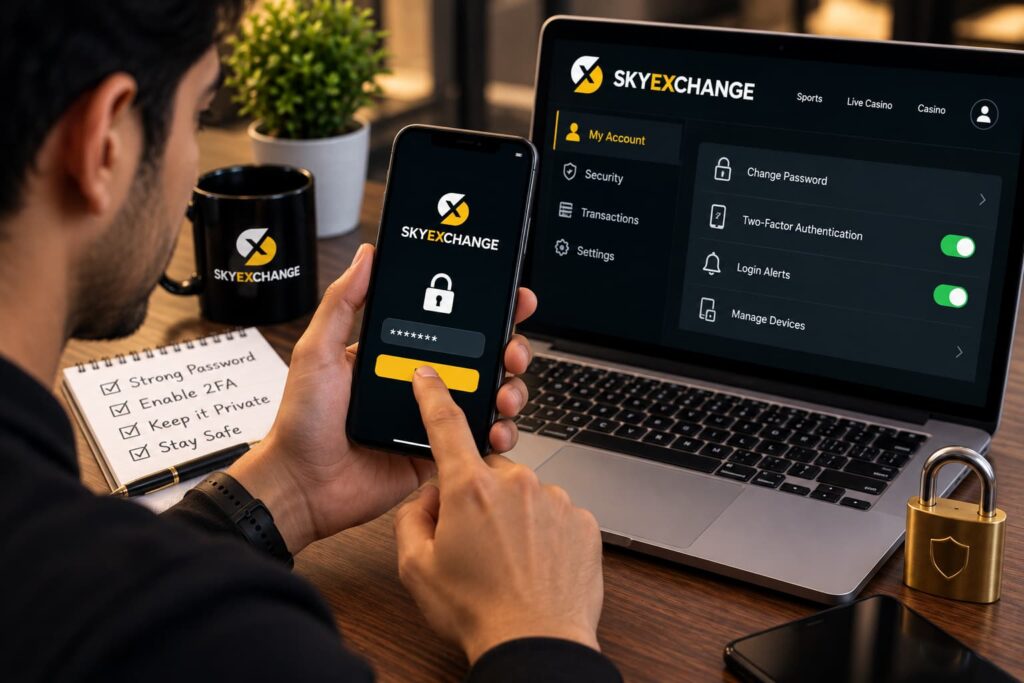 Sky Exchange Protecting Our Sky Exchange ID After Registration With Secure Account Settings