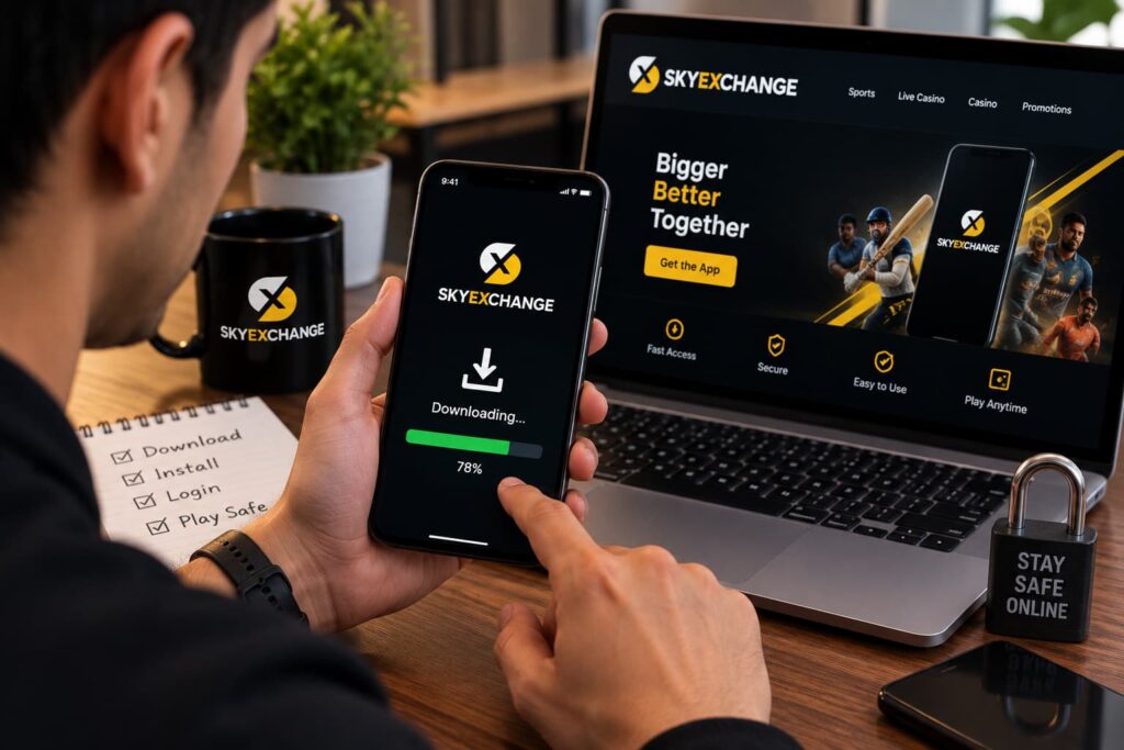 Sky Exchange Sky Exchange Download Safety After Creating an ID on a Secure Device